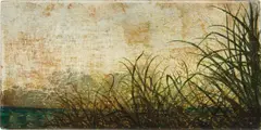 Untitled (#423) by Joan Nelson, 1995, acrylic, ink and oil on panel, offered Sep 2016