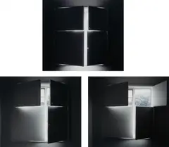 Luisa Lambri, Three works: (i) Untitled (Barragan House #30); (ii) Untitled (Barragan House #32); (iii) Untitled (Barragan House #34), 2005, laserchrome print