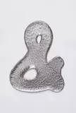 Rob Wynne, Ampersand, 2005, poured and mirrored glass