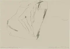 Memory + Nightmare I by Tracey Emin, 2000, pencil on paper, sold Sep 2016