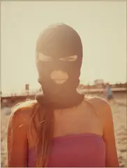 Girl in Mask by Doug Aitken, 2002, chromogenic print mounted to Plexiglas, in artist's frame, sold Sep 2016