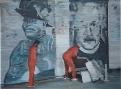 Kon Trubkovich, The Future Is Almost Like The Past, 2007, oil on canvas