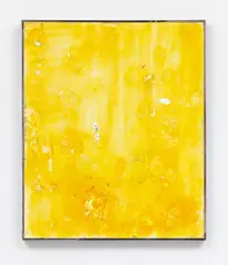 F (dann lieber nein) by David Ostrowski, 2013, oil and lacquer on canvas, in artist's frame, sold Sep 2016