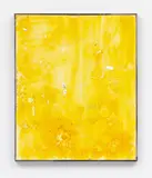David Ostrowski, F (dann lieber nein), 2013, oil and lacquer on canvas, in artist's frame