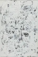Chris Succo, Untitled (WFWC), 2014, oil and lacquer on linen, in artist's frame