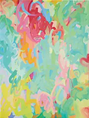 Michael Manning, Collide (Acoustic Version), 2014, digital print and acrylic on canvas