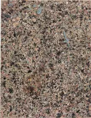 Fredrik Værslev, Untitled (Terrazzo Painting), 2010, spray paint, house paint, liquid asphalt, corrosion protective spray and white spirit on canvas