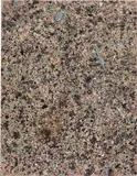 Fredrik Værslev, Untitled (Terrazzo Painting), 2010, spray paint, house paint, liquid asphalt, corrosion protective spray and white spirit on canvas