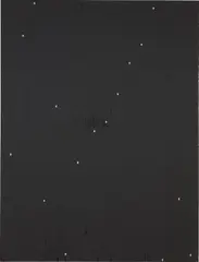 Gregor Hildebrandt, We Are Going Nowhere [Bright Eyes], 2008, cassette tape recorder on canvas
