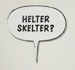 Gardar Eide Einarsson, Helter Skelter?, 2006, silkscreen on aluminum