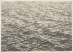 Vija Celmins, Untitled, 1969, graphite on acrylic ground on paper