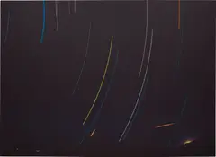 Untitled by Jack Goldstein, 1983, acrylic on canvas, sold Nov 2016