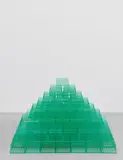 Tony Feher, Mountain Home, 2004, 140 plastic fruit containers
