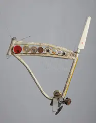 Chris Burden, Hospital Ship, 1992, metal bicycle frame, stainless steel wire, metal and miniatures