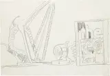 Andy Warhol, Still Life, 1975, graphite on wove paper