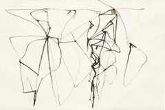 Work Book 30 (6) by Brice Marden, 1986, ink on paper, offered Nov 2016