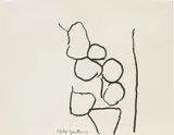 Philip Guston, Untitled, 1968, charcoal on paper