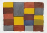 Sean Scully, Landbar (12.12.09), 2009, watercolor and pencil on paper