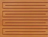 Untitled (89-31 SFA) by Donald Judd, 1989, horizontal woodblock in clear sugar pine, sold Nov 2016