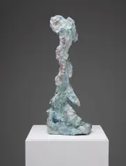 Totem (b.) by Rebecca Warren, 2007, hand-painted bronze, sold Nov 2016