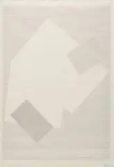 Lygia Pape, Untitled (Desenho I), 1957, ink on hand-made Japanese paper