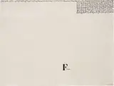 Mira Schendel, Untitled, 1964, watercolor and ink on paper