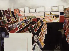 Karin Mamma Andersson, Stockpile, 2004, acrylic and oil on canvas