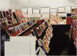 Karin Mamma Andersson, Stockpile, 2004, acrylic and oil on canvas
