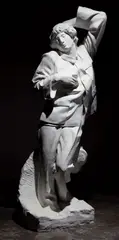 Dying Slave by Sui Jianguo, 1998, painted bronze, sold Nov 2016