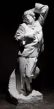 Sui Jianguo, Dying Slave, 1998, painted bronze