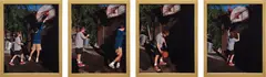 Elad Lassry, Laurel Canyon, 2009, chromogenic print in artist's frame, in 4 parts