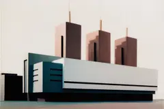 Fabrik by Thomas Demand, 1994, chromogenic print mounted on Diasec, offered Nov 2016