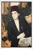 Youssef Nabil, Lonely Pasha, Cairo, 2002, hand colored gelatin silver print