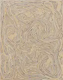 James Siena, Three Personages, Interpenetrating, 2007, enamel on aluminum