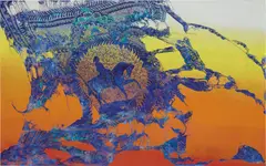 The General by Mark Flood, 2004, acrylic on canvas, offered Nov 2016
