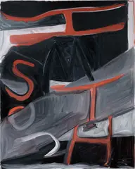 Josh Smith, Untitled (1), 2006, oil on canvas