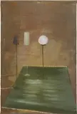 Norbert Schwontkowski, Der Grüne Teppich, 2006, oil on canvas