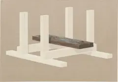1998 (CT-0318) by Cheyney Thompson, 2004, acrylic on linen, sold Nov 2016