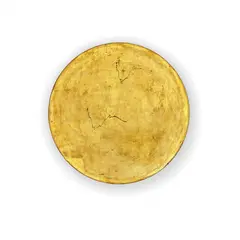 Mensaje by Mathias Goeritz, 1961, gold leaf on wood, offered Nov 2016