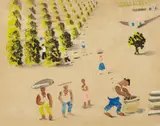 Candido Portinari, Colheita de Café (Coffee Harvest)