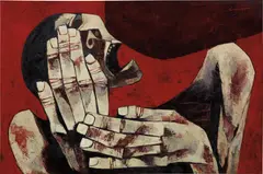 Oswaldo Guayasamín, El Grito, 1976, oil on canvas