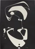 Pedro de Oraá, Untitled, 1957, caseine on board