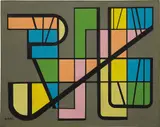 Wifredo Arcay, Untitled, 1950, oil on canvas