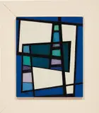 José Mijares, Untitled, 1950, oil on wood