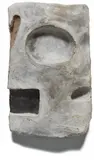 Erika Verzutti, Mira, 2013, acrylic and glitter on concrete