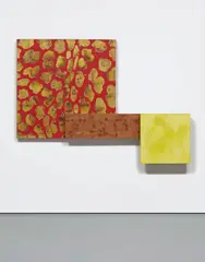 Antonio Dias, Untitled, 2005, acrylic and copper leaf on canvas