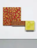 Antonio Dias, Untitled, 2005, acrylic and copper leaf on canvas