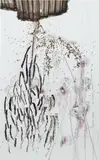Clemencia Echeverri, Noctulo House Eco, 2015, collage and ink drawing on print