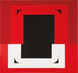 Omar Rayo, Washington Square, 1962, acrylic on canvas