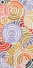 Antonio Asis, Vibración color, 1965, acrylic on panel